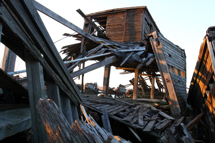 Staten Island Boat Graveyard