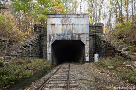 The entrance to the Hoosac Tunnel