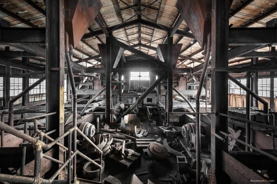 Near the top of the breaker my accomplice called the 