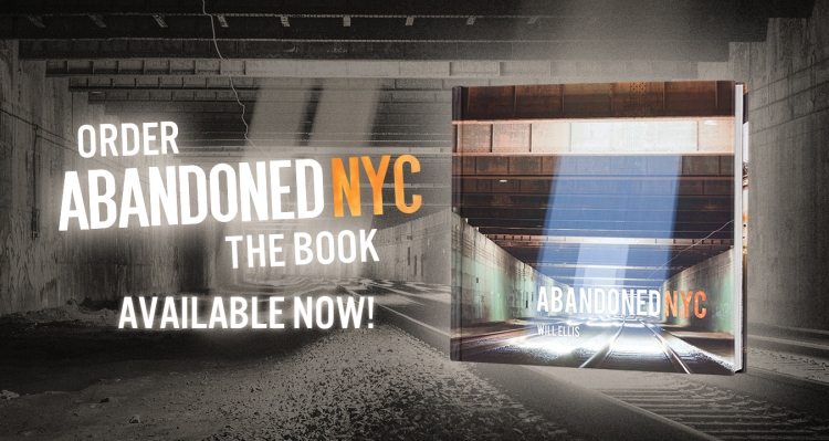 Get a signed copy of Abandoned NYC, with a free 8x10" print when you order through this link.